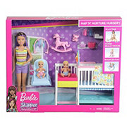 Barbie Skipper Babysitters Nap 'n Nuture Nursery Playset