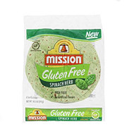 Mission Gluten Free Spinach Herb Wraps