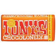 Tony's Chocolonely Milk Chocolate Caramel Sea Salt Big Candy Bar