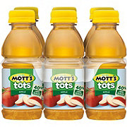 Mott's For Tots Apple Juice 8 oz Bottles