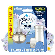 Glade PlugIns Warmer & Scented Oil Refill - Clean Linen