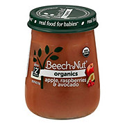 Beech-Nut Organics Stage 2 Baby Food - Apple Raspberries & Avocado