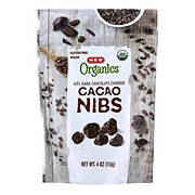 H-E-B Organics 60% Dark Chocolate-Covered Cacao Nibs