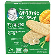 Gerber Organic for Baby Teethers - Mango Banana & Carrot