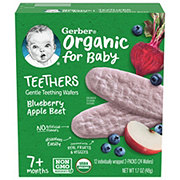Gerber Organic for Baby Teethers - Blueberry Apple & Beet