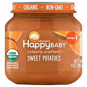 Happy Baby Organics Stage 1 Baby Food - Sweet Potatoes