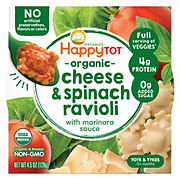 Happy Tot Organics Cheese & Spinach Ravioli Bowl