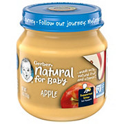 Gerber Natural for Baby 1st Foods - Apple