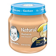 Gerber Natural for Baby 1st Foods - Banana