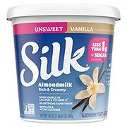 Silk Unsweetened Vanilla Almond Milk Yogurt Alternative