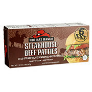 Red Hat Ranch Steakhouse Beef Patties