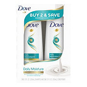 Dove Shampoo & Conditioner Daily Moisture, 2 Pk