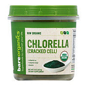 Bare Organics Raw Organic Chlorella Cracked Cell Powder