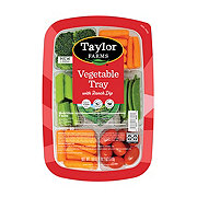 H-E-B Large Fresh Veggie Party Tray - Ranch Dip