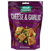 Fresh Gourmet Cheese and Garlic Croutons