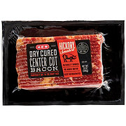 H-E-B Hickory Smoked Dry Cured Center Cut Bacon