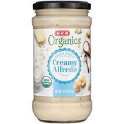 H-E-B Organics Creamy Alfredo Pasta Sauce