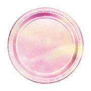 Creative Converting Iridescent Paper Plates, 7 in.