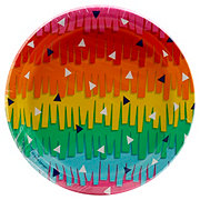 Party Creations Sturdy Style Fiesta Fun Paper Plates, 12 in.