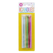 unique Party Sparkler Birthday Candles - Assorted Colors