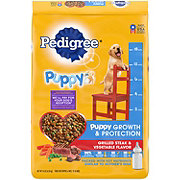 Pedigree Puppy Growth & Protection Grilled Steak & Vegetable Dry Puppy Food