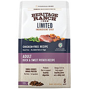 Heritage Ranch by H-E-B Limited Ingredient Diet Grain-Free Adult Dry Dog Food - Duck & Sweet Potato
