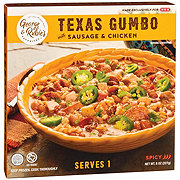 George & Rubie's Favorites Sausage & Chicken Texas Gumbo Frozen Meal
