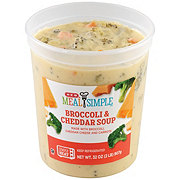 Meal Simple by H-E-B Broccoli Cheddar Soup - Family Size