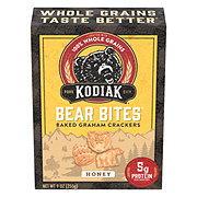 Kodiak Bear Bites 5g Protein Graham Crackers - Honey