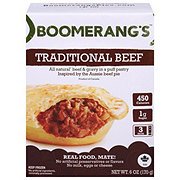 Boomerang's Traditional Beef Puff Pastry Frozen Meal