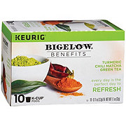 Bigelow Benefits Turmeric Chili Matcha Green Tea Single Serve K Cups