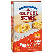 Kolache Rolf's Sausage Egg & Cheese Kolaches