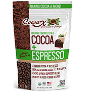 CocoaX Organic Unsweetened Baking Cocoa + Espresso