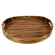 Kitchen & Table by H-E-B Acacia Round Serving Tray