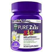 Vicks Pure Zzzs Kidz Melatonin Sleep Aid Gummies