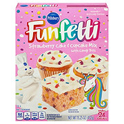 Pillsbury Funfetti Strawberry Cake & Cupcake Mix
