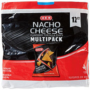 H-E-B Nacho Cheese Tortilla Chips Multipack 1 oz Bags
