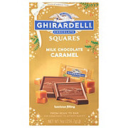 Ghirardelli Milk Chocolate Caramel Holiday Squares