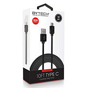 Bytech USB Type-C Charging Cable - Black