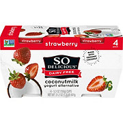 So Delicious Dairy Free Strawberry Coconutmilk Yogurt