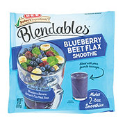 H-E-B Blendables Frozen Blueberry Beet Flax Smoothie