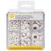 Wilton Edible Black and White Candy Eyeball Sprinkles