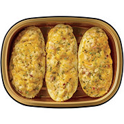 Meal Simple by H-E-B Uncured Bacon & Chives Loaded Potato Boats