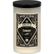 Scents Of Soy Cowboy Scented Tall Candle