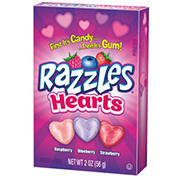 Razzles Hearts Valentine's Candy
