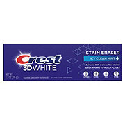 Crest 3D White Stain Eraser Toothpaste - Icy Clean Mint