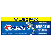 Crest Complete + Deep Clean Whitening Toothpaste - Effervescent Mint, 2 Pk
