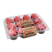 H-E-B Bakery Valentine's Day Mini Cupcakes - Chocolate
