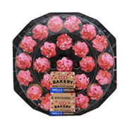 H-E-B Bakery Valentine's Day Mini Cupcake Party Tray - Vanilla & Chocolate