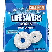 Life Savers Individually Wrapped Sharing Size Mints - Pep O Mint